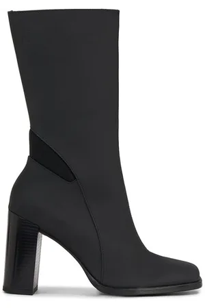 Calvin Klein Stiefeletten Heel Zip Boot Lth Wn YW0YW01113