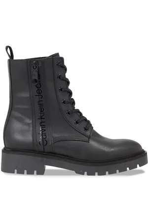 Calvin Klein Schnürstiefeletten Combat Mid Laceup Boot Wn YW0YW01255