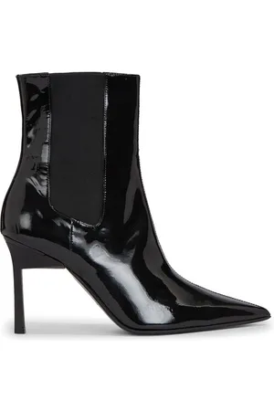 Calvin Klein Stiefeletten Geo Stiletto Chelsea Boot 90-Pat HW0HW01809