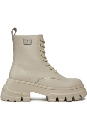 Tommy Hilfiger Schnürstiefeletten Tjw Chunky Leather Boot EN0EN02503