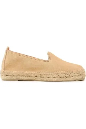 MANEBI Espadrilles Suede Flat Espadrilles