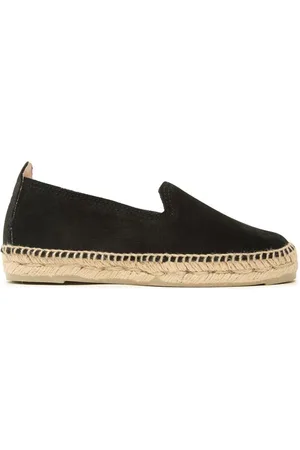 MANEBI Espadrilles Suede Flat Espadrilles