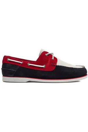 Tommy Hilfiger Mokassins Th Boat Shoe Core Rwb Suede FM0FM04630