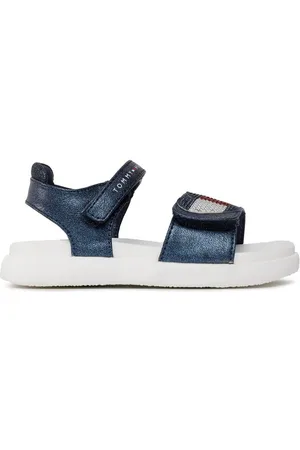 Tommy Hilfiger Sandalen Strass Heart Velcro Sandal T1A2-32752-1367 S