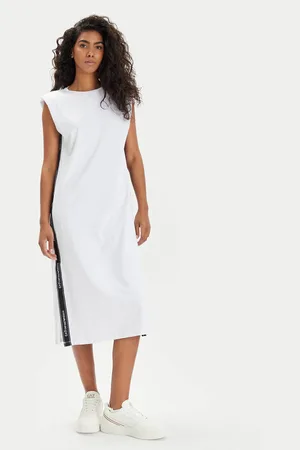 EA7 Sommerkleid 3DTA61 TJ6SZ 1100 Slim Fit