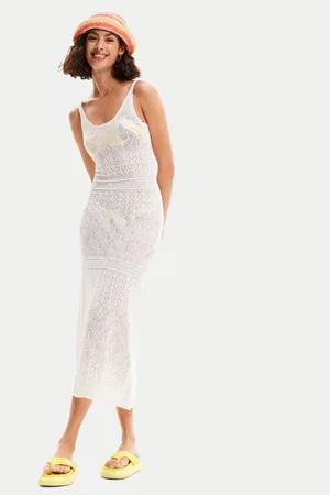 Desigual Strandkleid Kenia 24SWMF02 Regular Fit