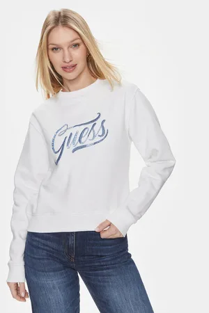 Guess Sweatshirt Cn Stones Logo W4RQ14 KB681 Relaxed Fit