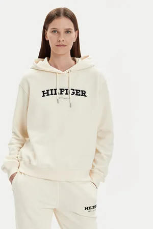 Tommy Hilfiger Sweatshirt Monotype Flock WW0WW41236 Relaxed Fit