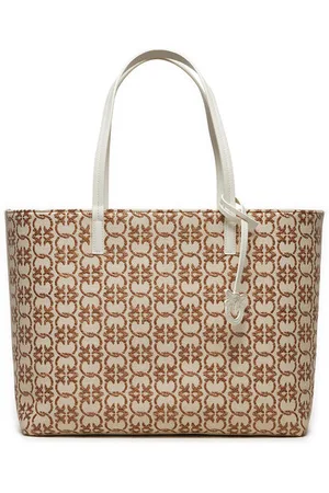 Pinko Handtasche Carrie Shopper Big Logo PE 24 PLTT 102832 A1KU