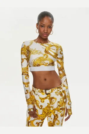 VERSACE Bluse 76HAH218 Slim Fit