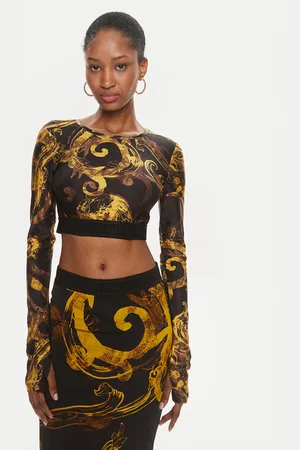VERSACE Bluse 76HAH218 Slim Fit