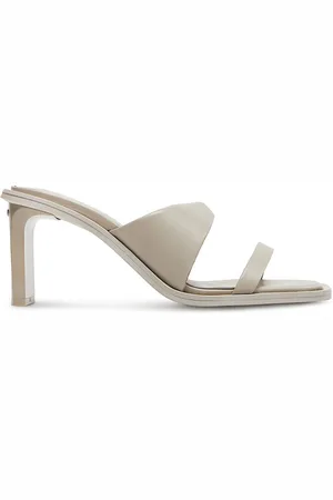 Calvin Klein Pantoletten Heel Slide 70 Lth HW0HW02072