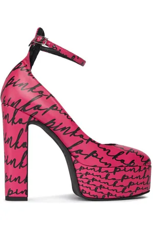 Pinko Pumps Puccini Mary Jane Platform Al 23-24 BLKS1 102011 A1D2
