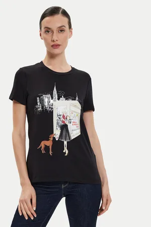 DKNY T-Shirt P4EHTWNA Regular Fit