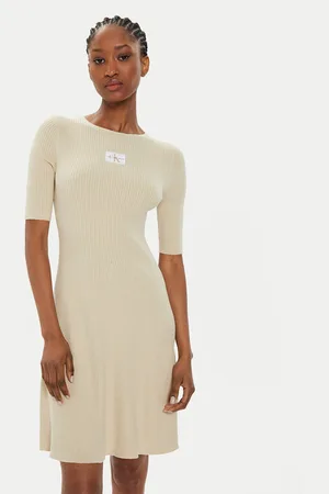Calvin Klein Strickkleid J20J223519 Slim Fit