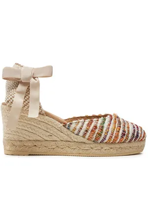 MANEBI Espadrilles Yucatan Low Wedge Espadrilles G 1.1 WL