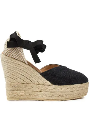 MANEBI Espadrilles La Havana Heart-Shaped Wedge Espadrilles O 7.9 WH