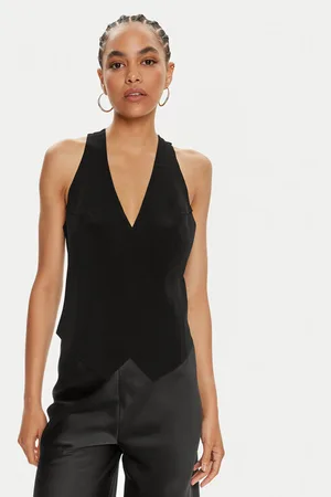 Norma Kamali Anzugweste KK4234PLC59001 Regular Fit