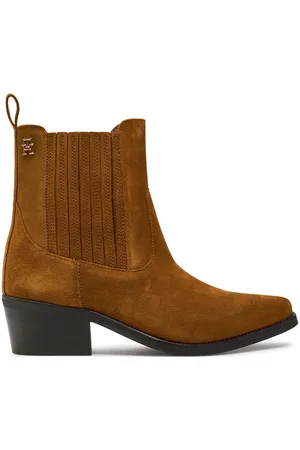 Tommy Hilfiger Stiefeletten Th Suede Cowboy Boot FW0FW08034