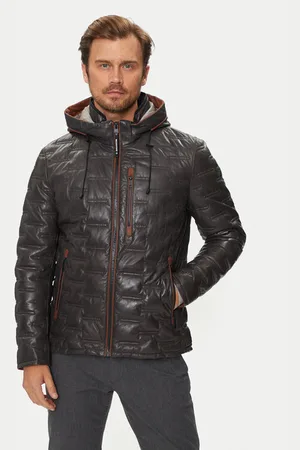 Milestone Lederjacke Tamino 431019 60305 Regular Fit