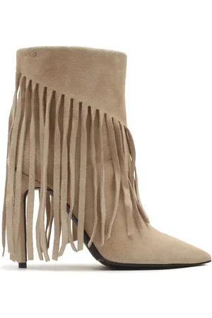 Pinko Cowboystiefel Olympe Tronchetto PE 23 BLKS1 100573 A0N8