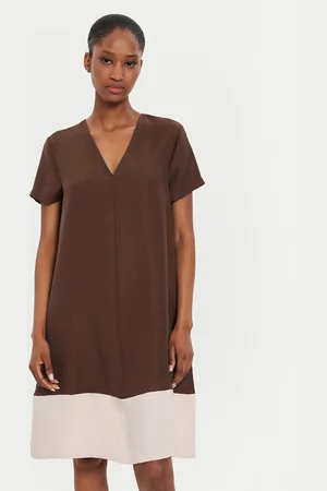 Benetton Kleid für den Alltag 4O79DV0AO Regular Fit