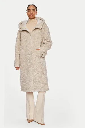 LUISA SPAGNOLI Fellmantel Serra 541290 Oversize