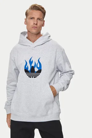 adidas Sweatshirt Flames Logo IS2947 Regular Fit