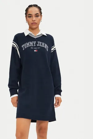 Tommy Hilfiger Strickkleid Varsity DW0DW19807 Regular Fit