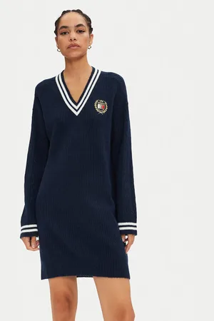 Tommy Hilfiger Strickkleid DW0DW19810 Relaxed Fit