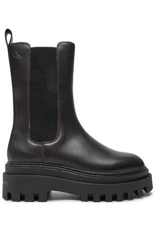 Calvin Klein Klassische Stiefeletten Flatform YW0YW01542