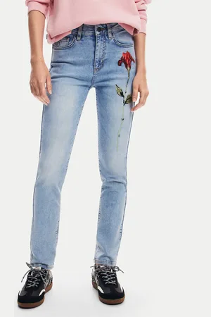 Desigual Jeans Aina 24WWDD19 Skinny Fit