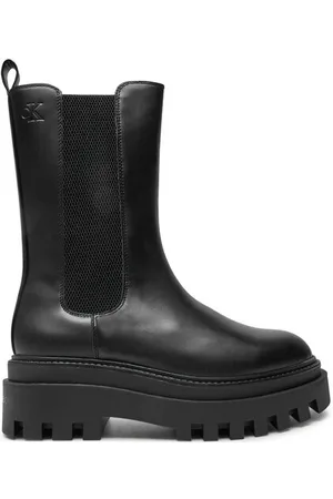 Calvin Klein Klassische Stiefeletten Flatform YW0YW01542