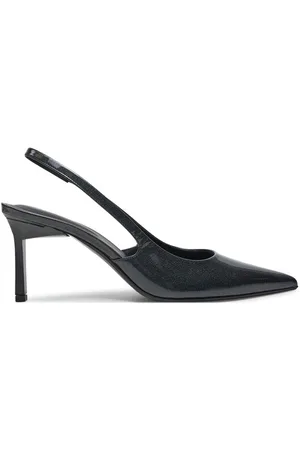 Calvin Klein Sandalen Heel Slingback Pump 70 Saff Lth HW0HW02068