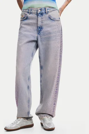 Desigual Jeans Cara 24WWDD92 Straight Fit