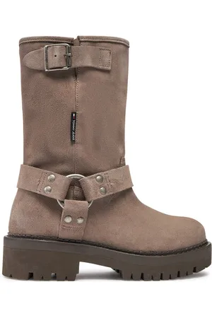 Tommy Hilfiger Stiefeletten Tjw Urban Biker Boot Suede EN0EN02729