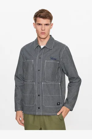 Vans Übergangsjacke Hickory Stripe Drill Chore Coat VN0008G2 Regular Fit