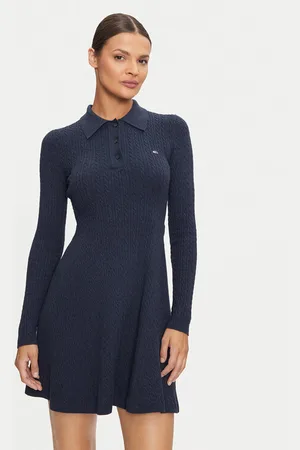 Tommy Hilfiger Strickkleid DW0DW19658 Slim Fit