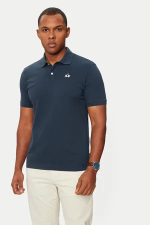 La Martina Poloshirt BPMP01 PK031 Regular Fit