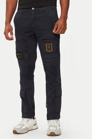 Aeronautica Militare Stoffhose 242PA1387CT1493 Regular Fit