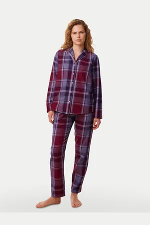 Triumph Pyjama Boyfriend PW X Checks 10216554 Regular Fit