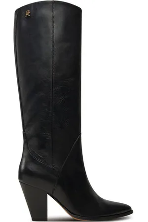 Tommy Hilfiger Stiefel High Cowboy Heel Boot Leather FW0FW08296