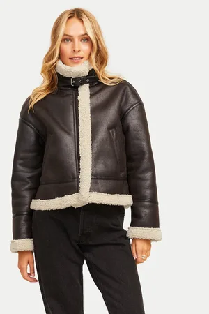 JJXX Jacke aus Kunstleder Yolanda 12259326 Regular Fit