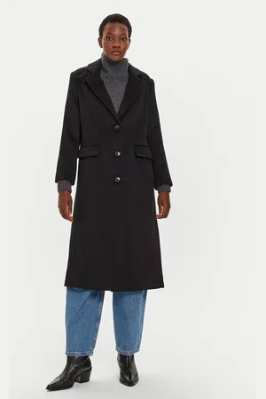 Benetton Wollmantel 28HFDN069 Regular Fit