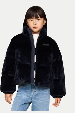 Tommy Hilfiger Pelzmantel New York KG0KG08369 Loose Fit