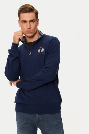 La Martina Pullover ZMS314 YW120 Regular Fit