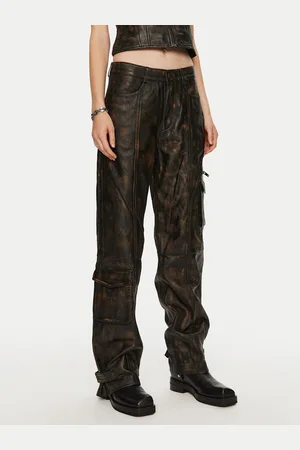 Gestuz Lederhose Tracky 10909474 Loose Fit