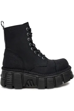 New Rock Schnürstiefel M-MILI083C-RC7