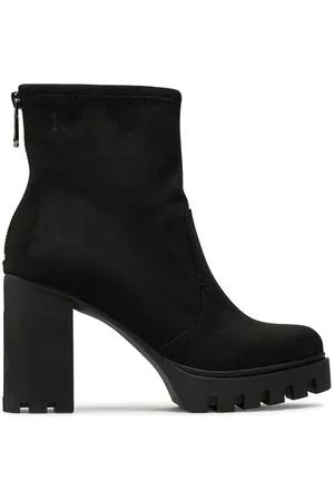 Calvin Klein Stiefeletten Heel Platform Zip Boot Ss YW0YW01601