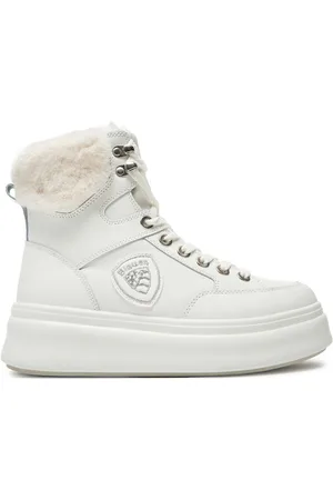 Blauer Stiefeletten F4EMERY01